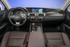Wnętrze aktualnego modelu Lexusa GS 450h